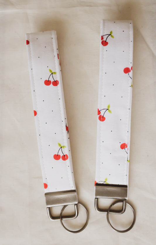 Cherry Key Chain, Pouch & Tote Bag